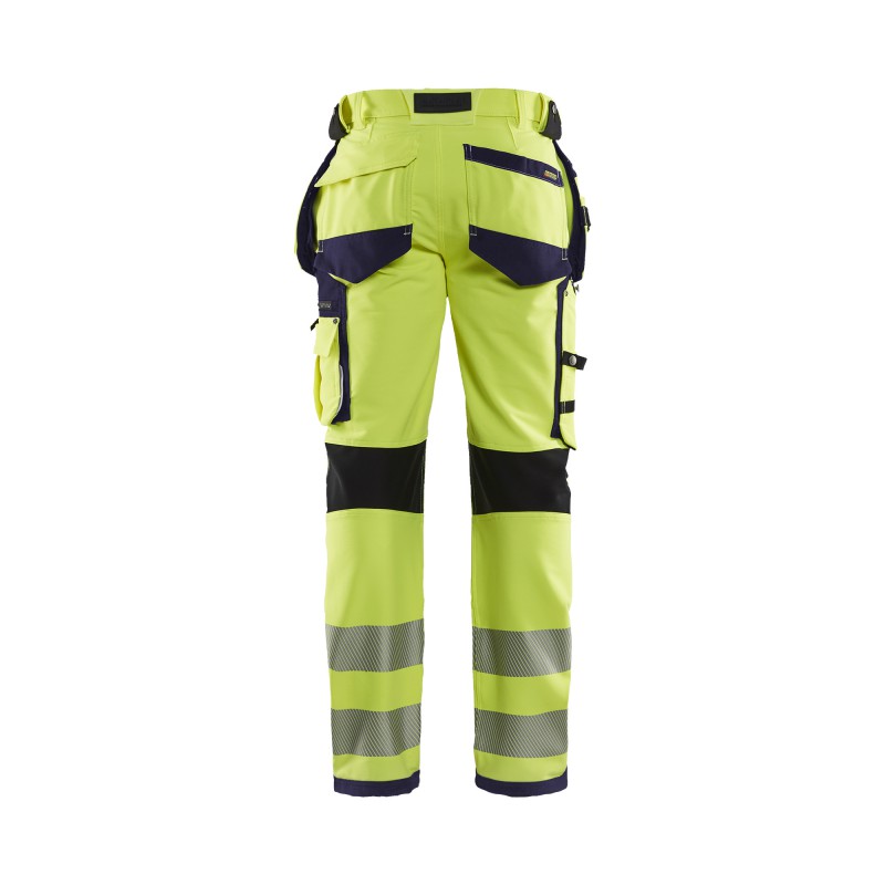 High Vis werkbroek met 4-weg stretch