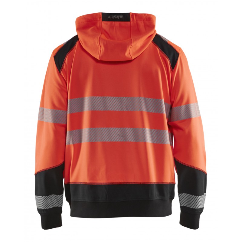Hooded sweatshirt High Vis