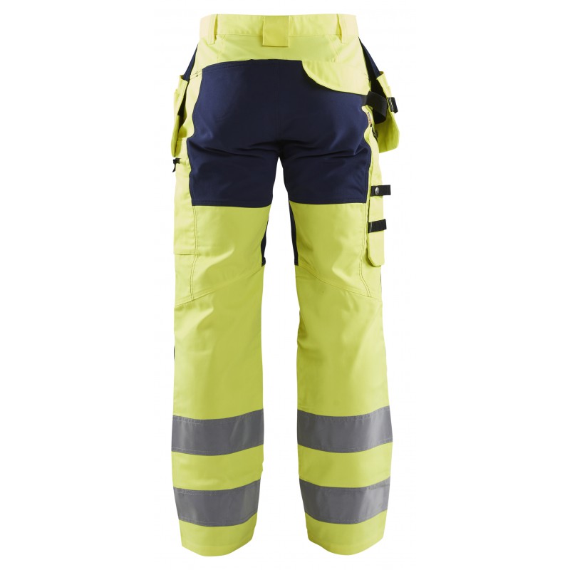 Werkbroek met stretch High Vis