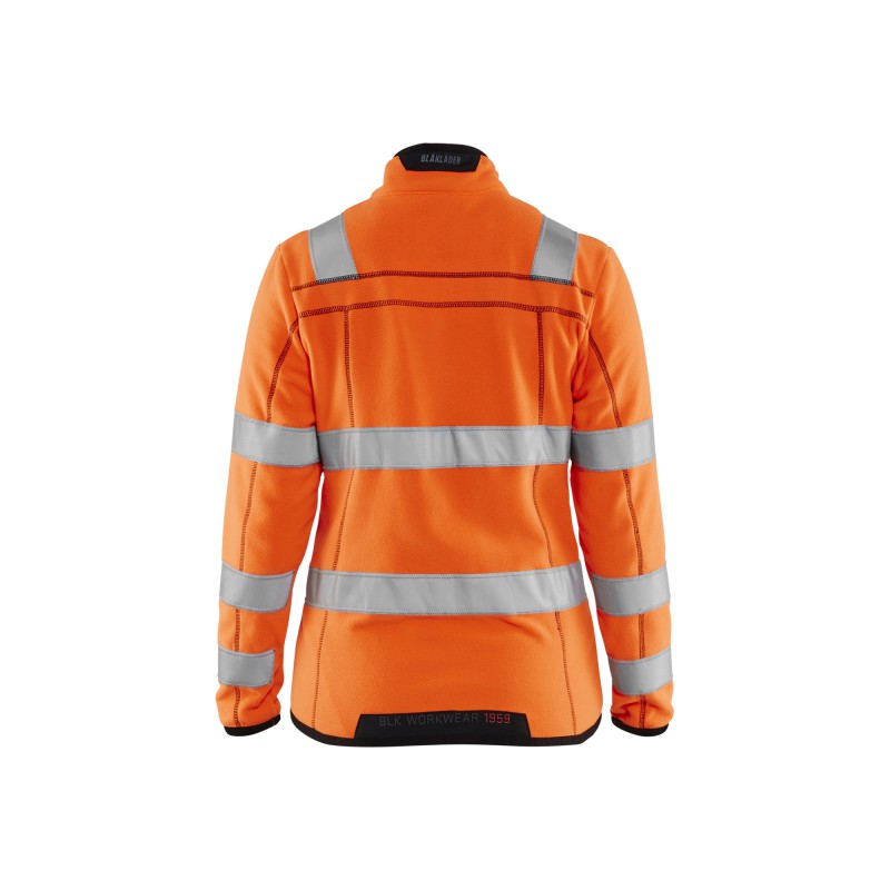 Dames Microfleecevest High Vis