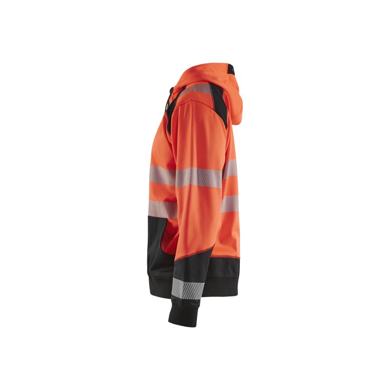 Hooded sweatshirt High Vis