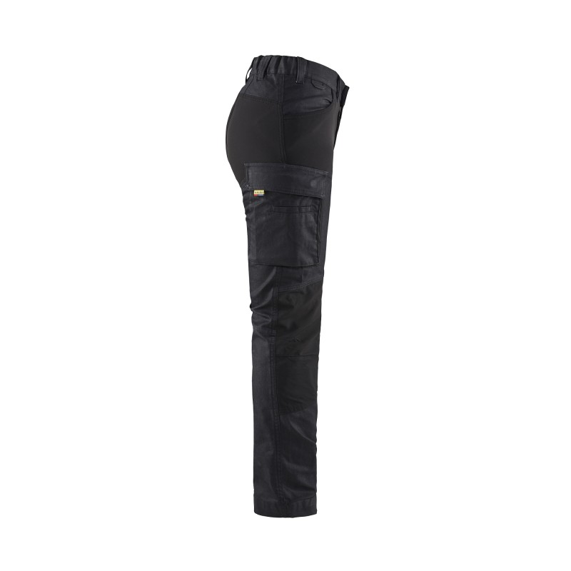 Dames service werkbroek denim stretch