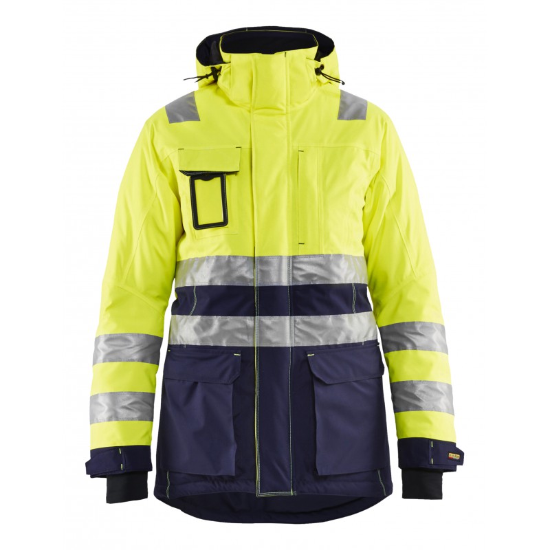 Dames winterparka High Vis