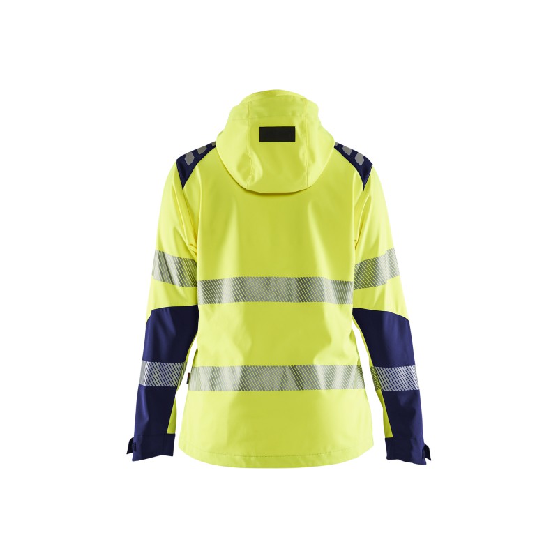 Dames Softshell jack High Vis