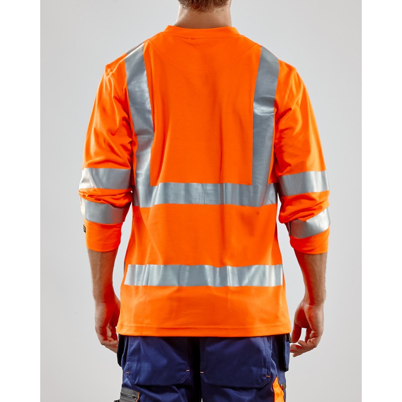UV-T-shirt High Vis lange mouw UPF 40+ UV