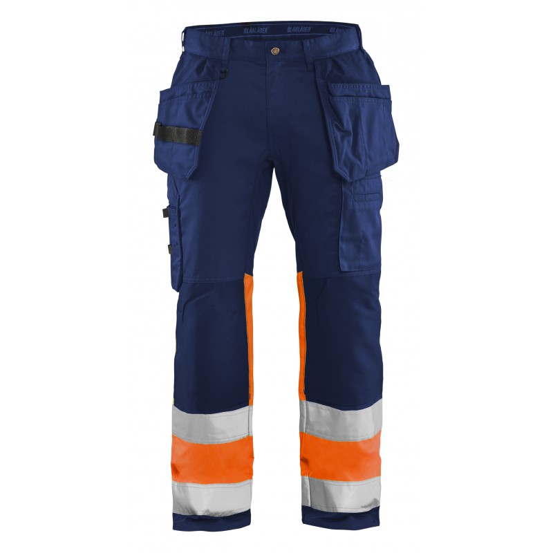 High Vis werkbroek met stretch