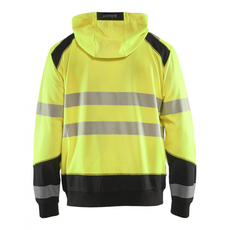 Hooded sweatshirt High Vis