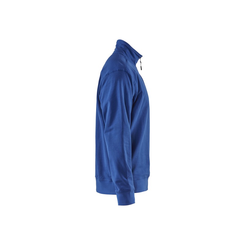 Sweatshirt met halve rits Sweatshirt met halve rits