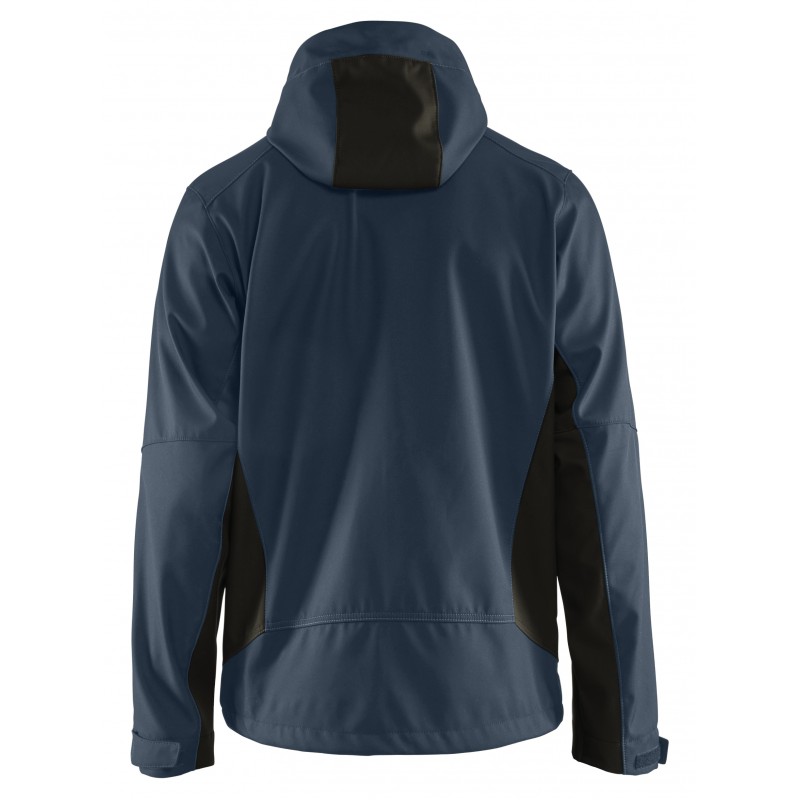Softshell jack met capuchon