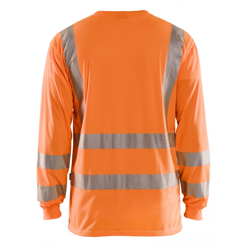 UV-T-shirt lange mouw High Vis