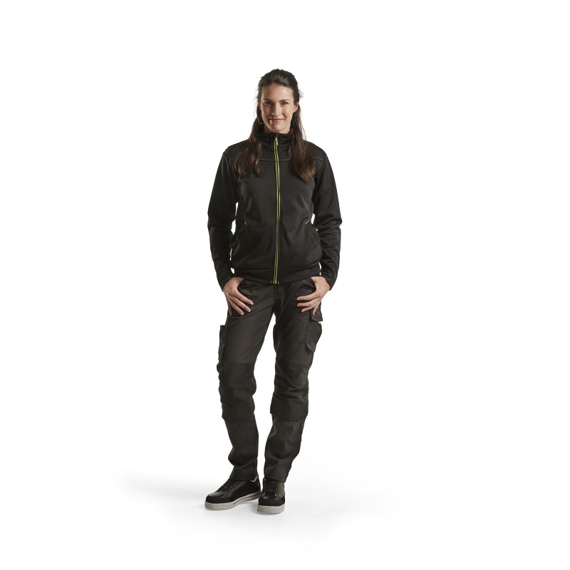 Dames service werkbroek met stretch