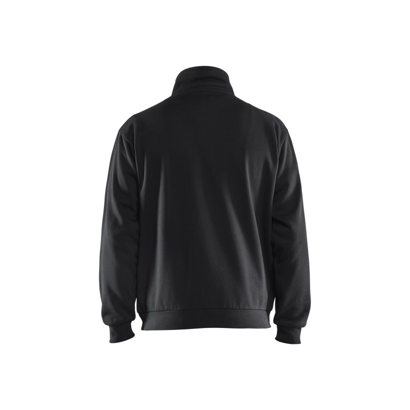 Sweatshirt met halve rits Sweatshirt met halve rits