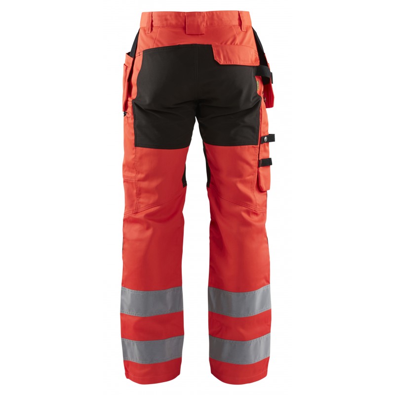Werkbroek met stretch High Vis