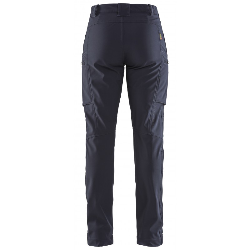 Dames softshell service winterwerkbroek