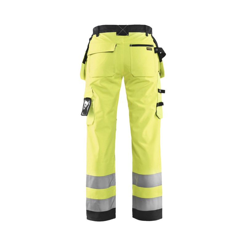 Dames Softshell werkbroek High Vis