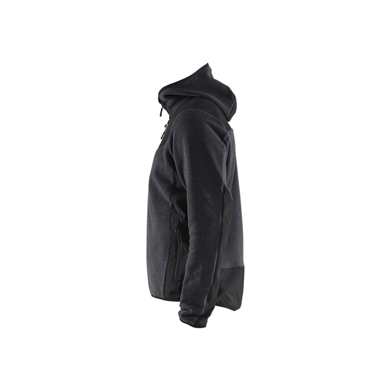 Gebreid jack met softshell