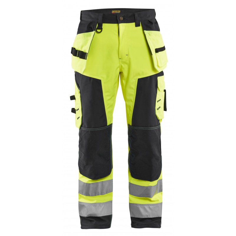 Werkbroek softshell High Vis
