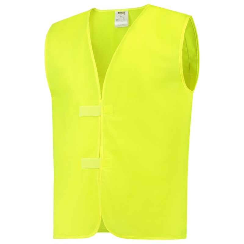 TRICORP 453012 Veiligheidsvest Geen Striping fluor yellow