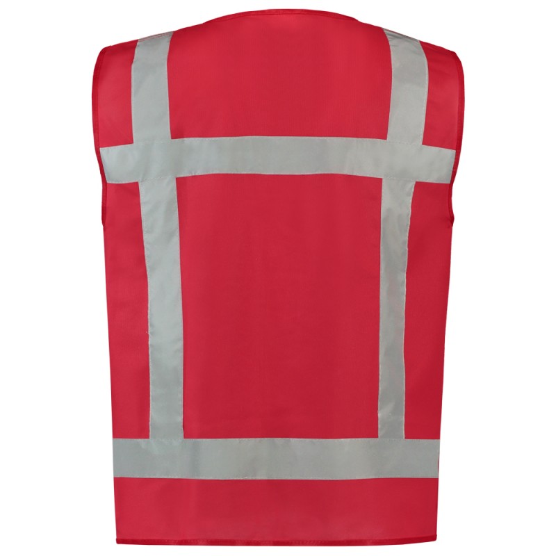 TRICORP 453014 Vest Reflectie red
