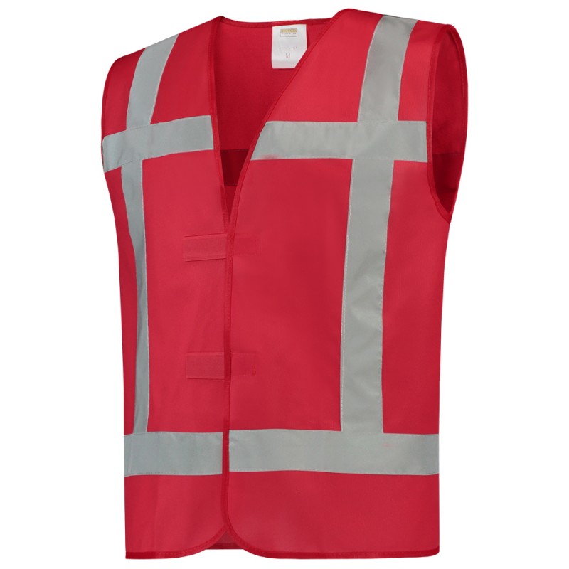 TRICORP 453014 Vest Reflectie red