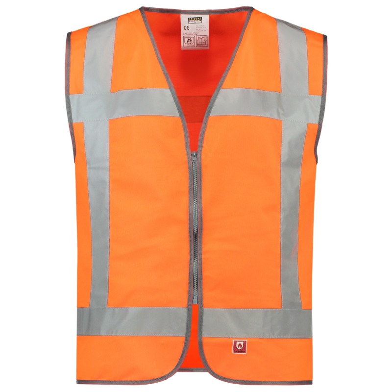 TRICORP 453017 Veiligheidsvest RWS Vlamvertragend fluor orange