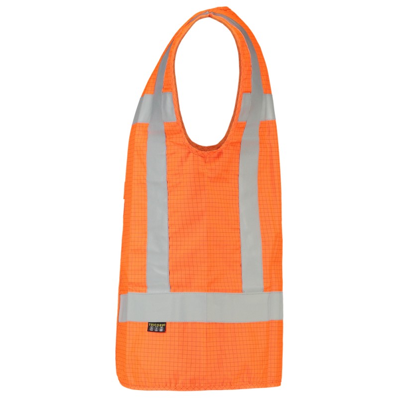 TRICORP 453018 Veiligheidsvest RWS Vlamvertragend Antistatisch fluor orange