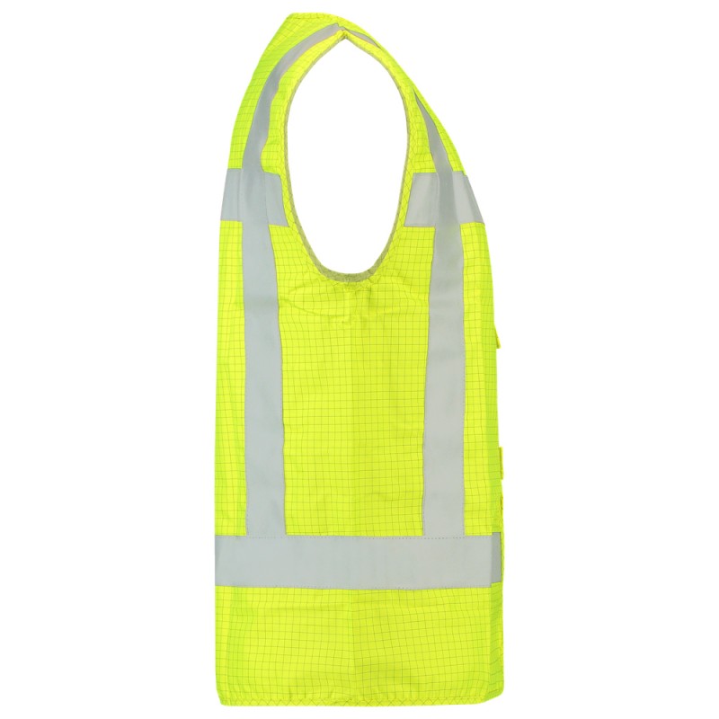TRICORP 453018 Veiligheidsvest RWS Vlamvertragend Antistatisch fluor yellow