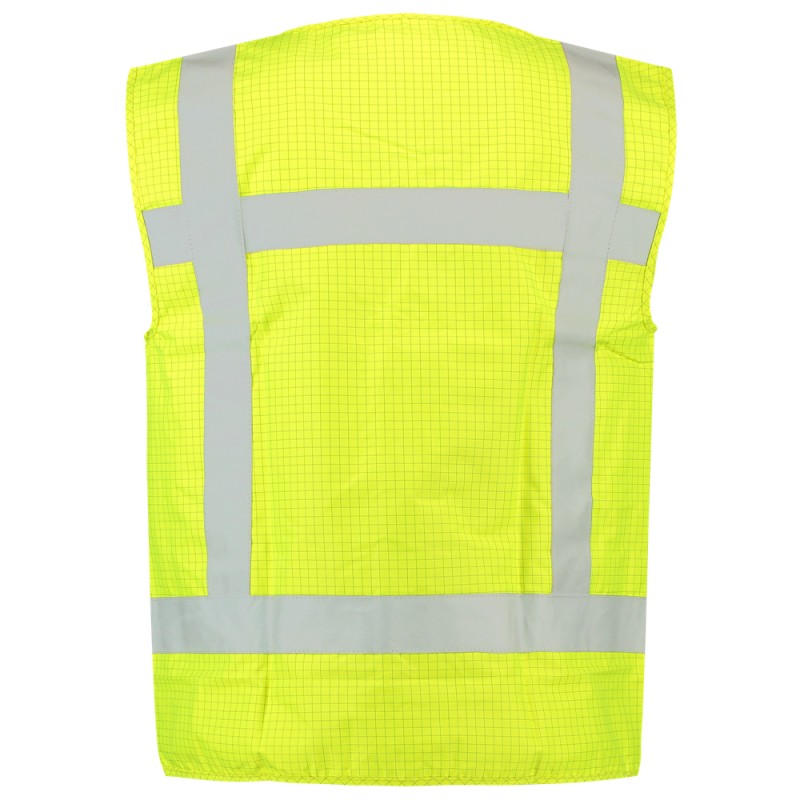 TRICORP 453018 Veiligheidsvest RWS Vlamvertragend Antistatisch fluor yellow