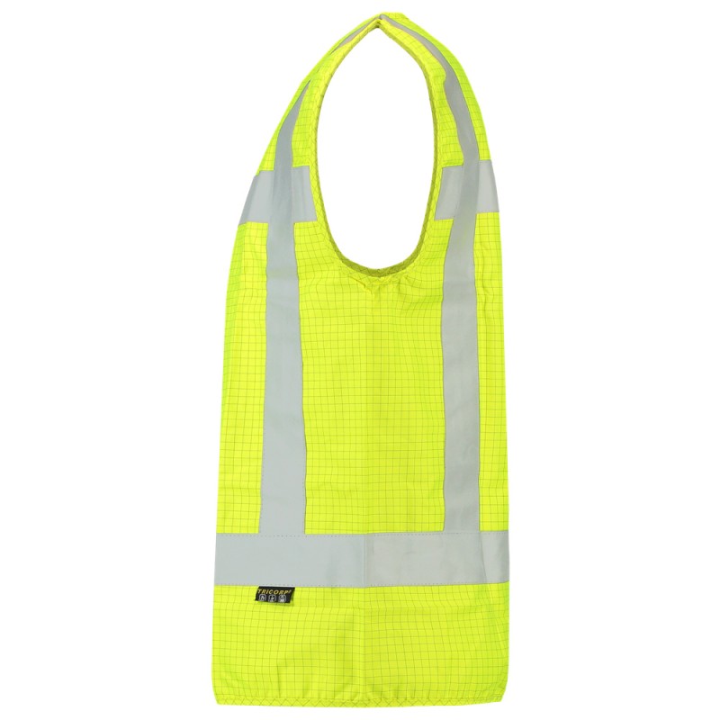 TRICORP 453018 Veiligheidsvest RWS Vlamvertragend Antistatisch fluor yellow