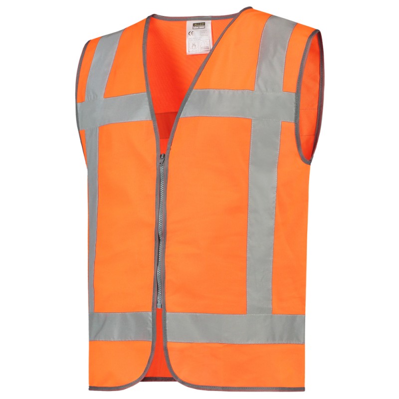 TRICORP 453019 Veiligheidsvest RWS Rits fluor orange