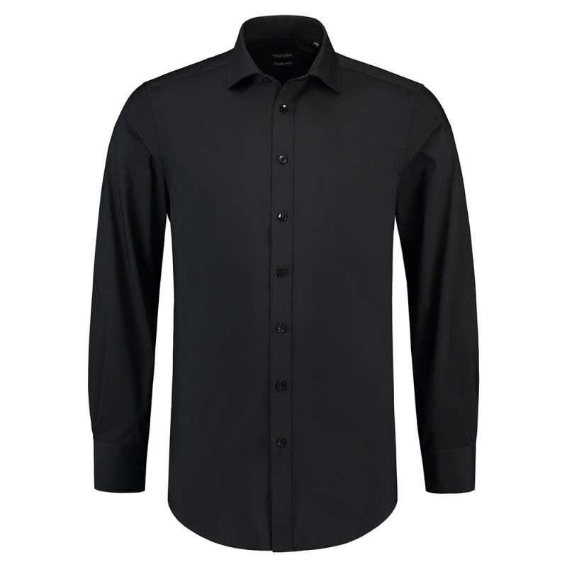 TRICORP 705008/CMS6002 Overhemd Stretch SlimFit black m5