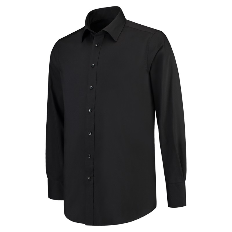 TRICORP 705006/CMB6002 Overhemd Stretch black m5 TRICORP 705006/CMB6002 Overhemd Stretch black m5