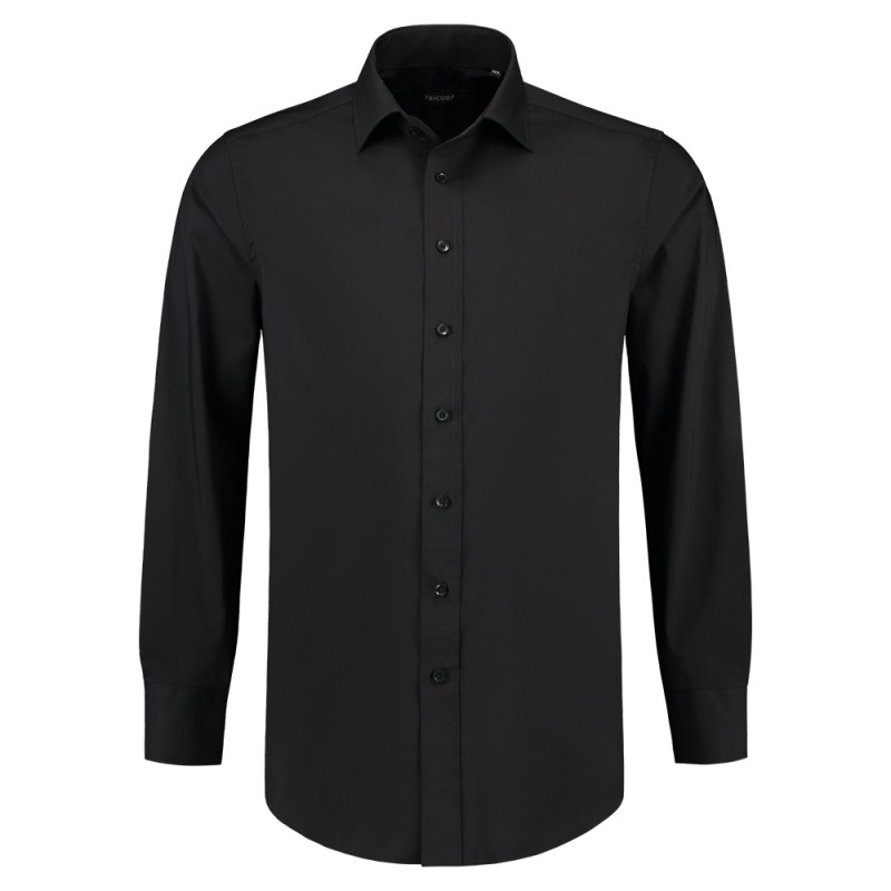 TRICORP 705006/CMB6002 Overhemd Stretch black m7