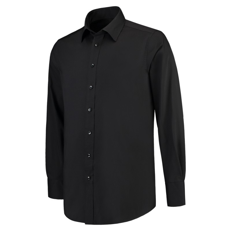 TRICORP 705006/CMB6002 Overhemd Stretch black m7 TRICORP 705006/CMB6002 Overhemd Stretch black m7