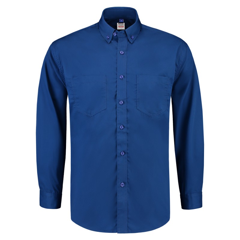 TRICORP 701004/OHL150 Werkhemd Lange Mouw Basis royalblue