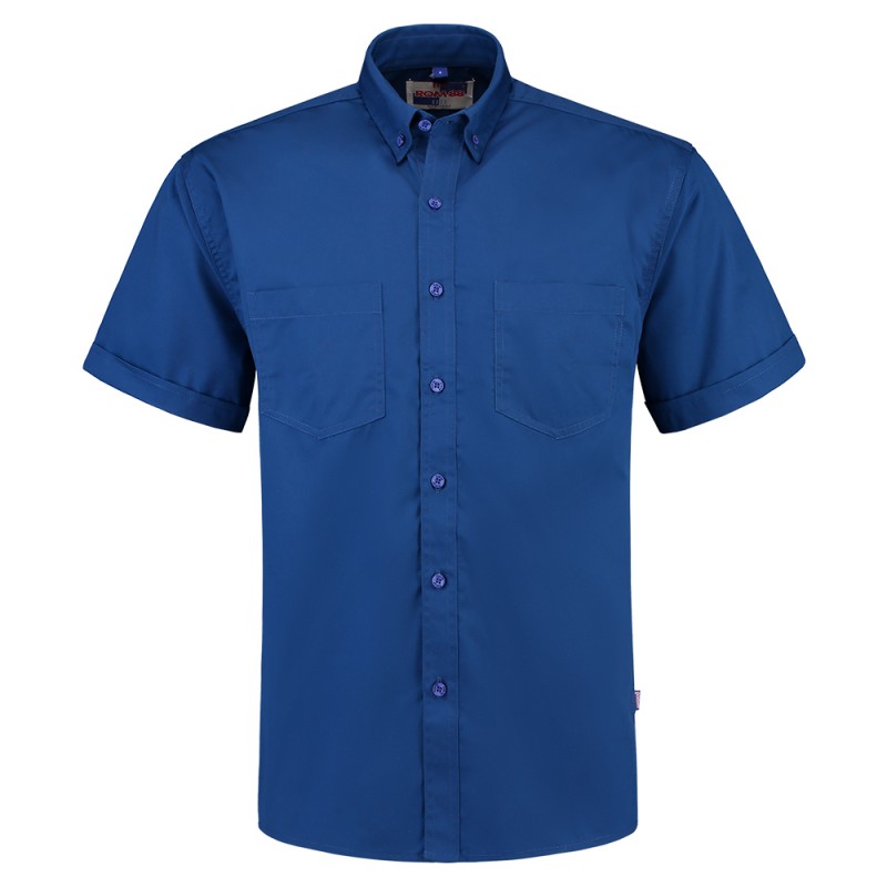 TRICORP 701003/OHK150 Werkhemd Korte Mouw Basis royalblue