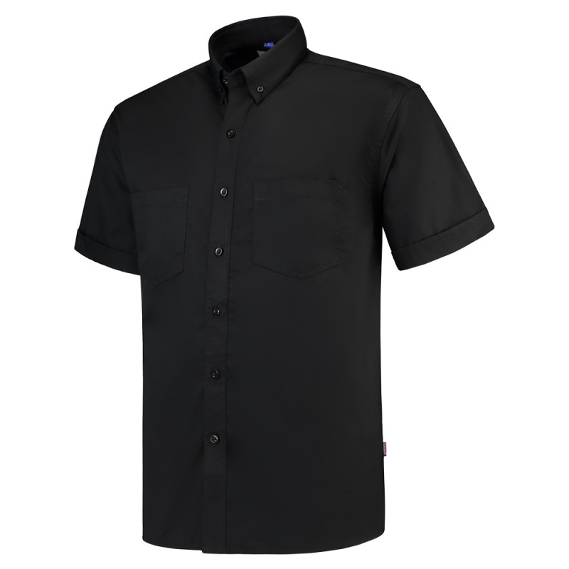 TRICORP 701003/OHK150 Werkhemd Korte Mouw Basis black