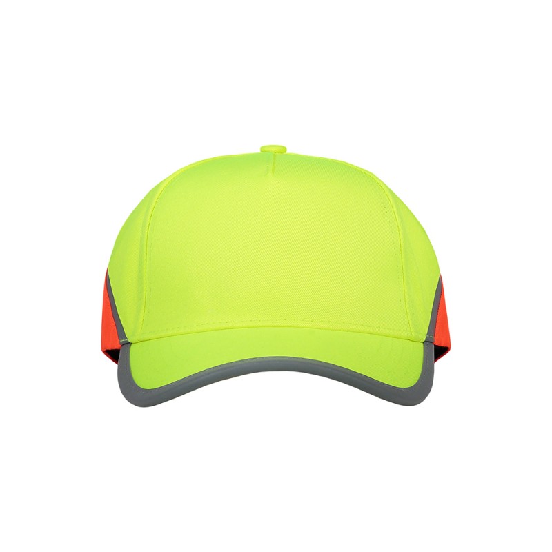 TRICORP 653001/CAP-VR Cap Verkeersregelaar fluor orange-yellow