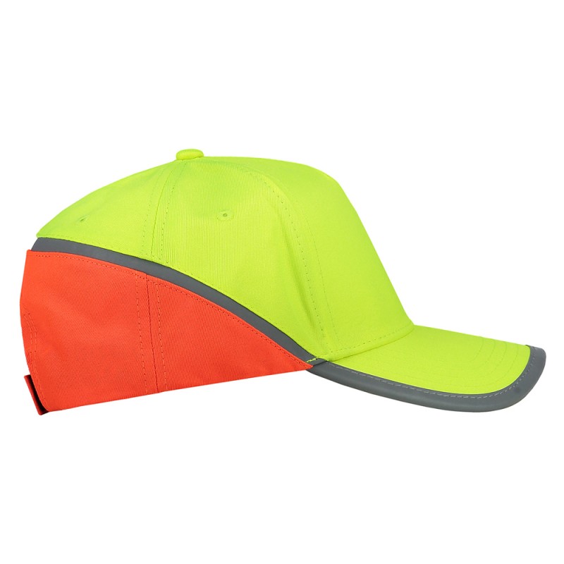 TRICORP 653001/CAP-VR Cap Verkeersregelaar fluor orange-yellow