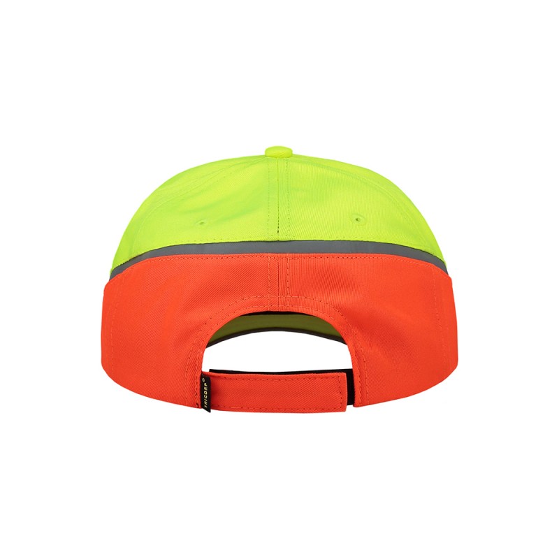TRICORP 653001/CAP-VR Cap Verkeersregelaar fluor orange-yellow