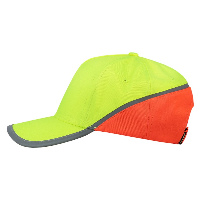 TRICORP 653001/CAP-VR Cap Verkeersregelaar fluor orange-yellow