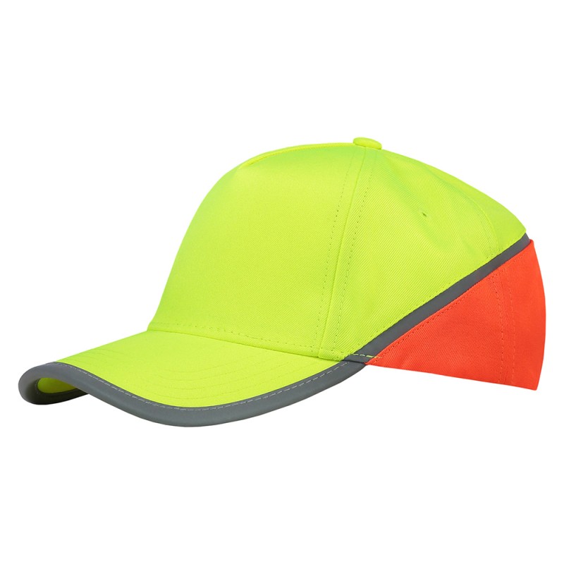 TRICORP 653001/CAP-VR Cap Verkeersregelaar fluor orange-yellow