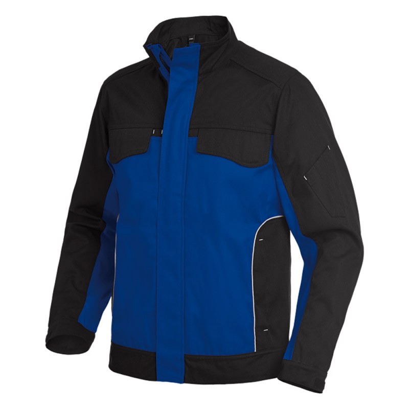 FHB ERNST Werkjack Twill 3620 korenblauw/zwart