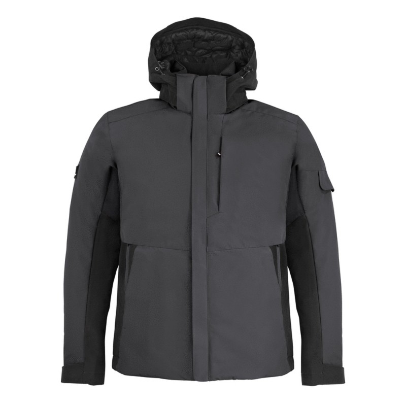 FHB GEORG Werkjack Primaloft 1220 antraciet/zwart
