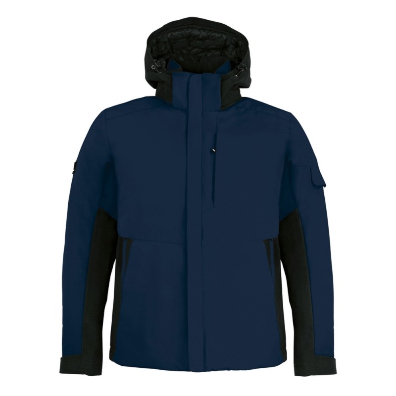 FHB GEORG Werkjack Primaloft 1620 marine/zwart
