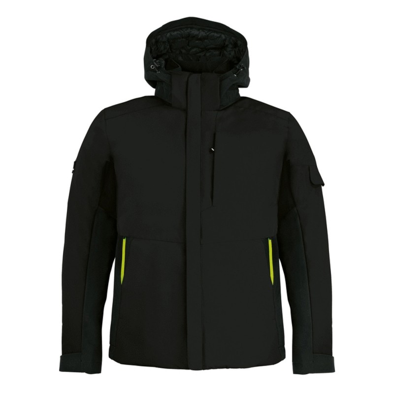 FHB GEORG Werkjack Primaloft 2007 zwart/geel