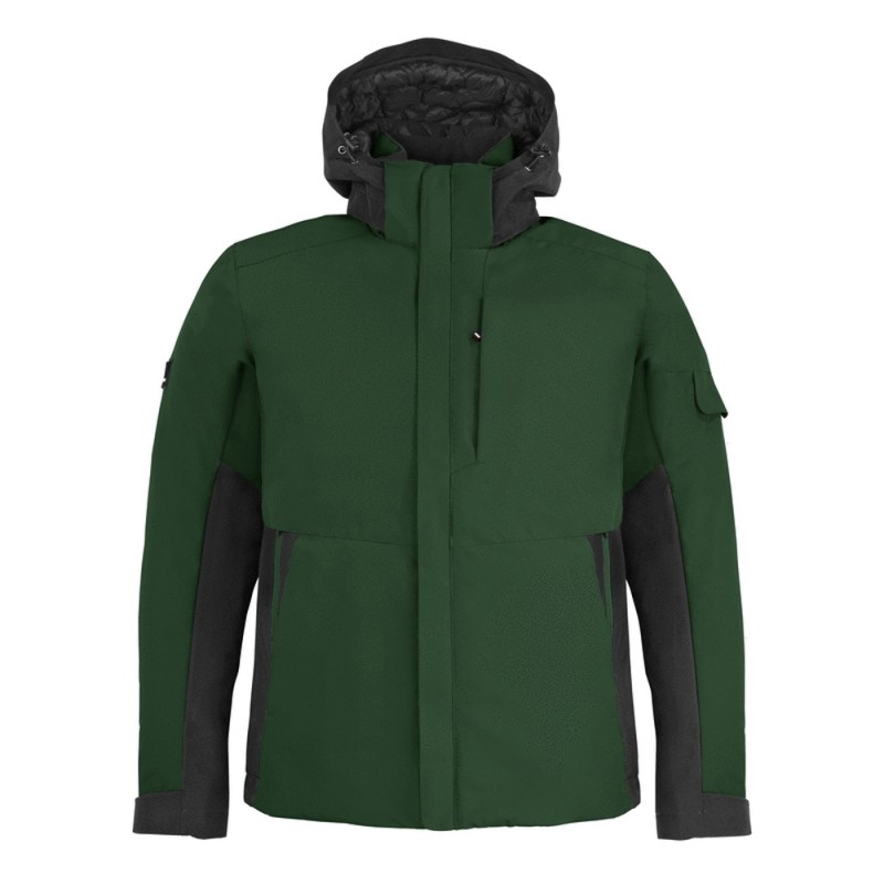 FHB GEORG Werkjack Primaloft 2520 groen/zwart