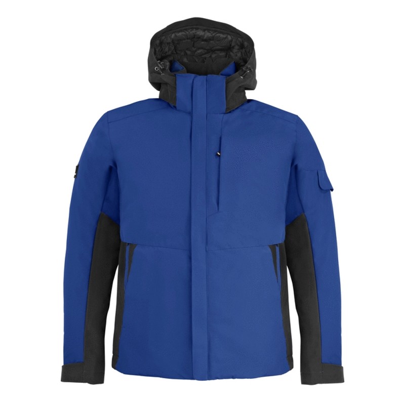 FHB GEORG Werkjack Primaloft 3620 korenblauw/zwart