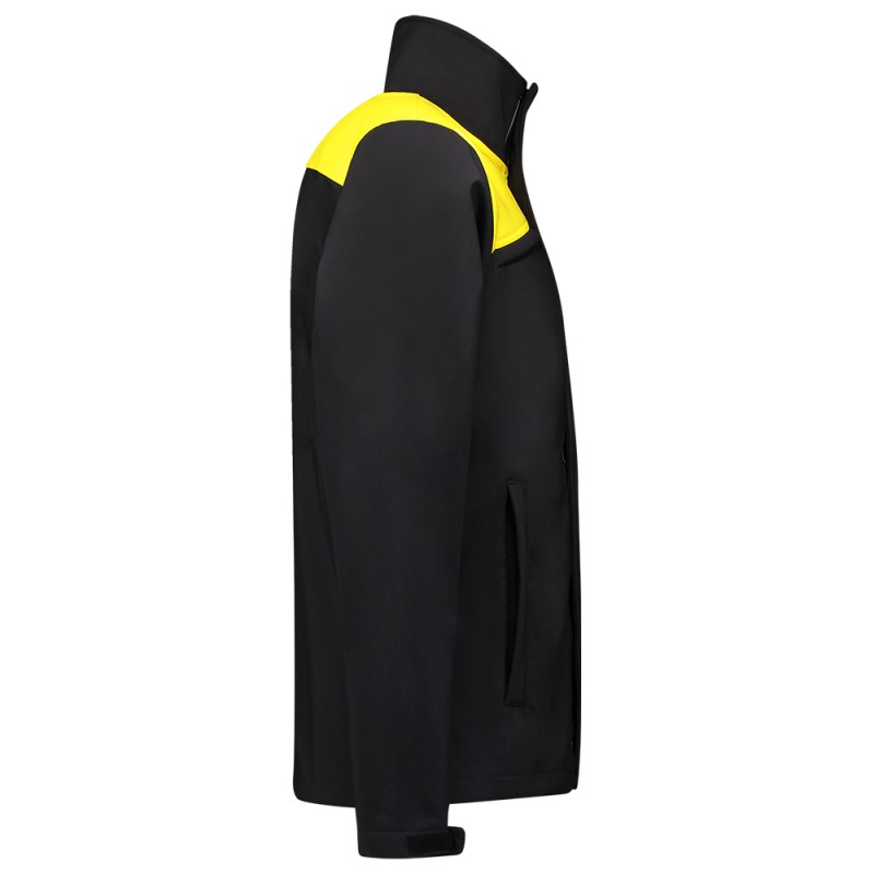 TRICORP 402021 Softshell Bicolor Naden black-yellow