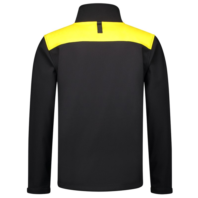 TRICORP 402021 Softshell Bicolor Naden black-yellow
